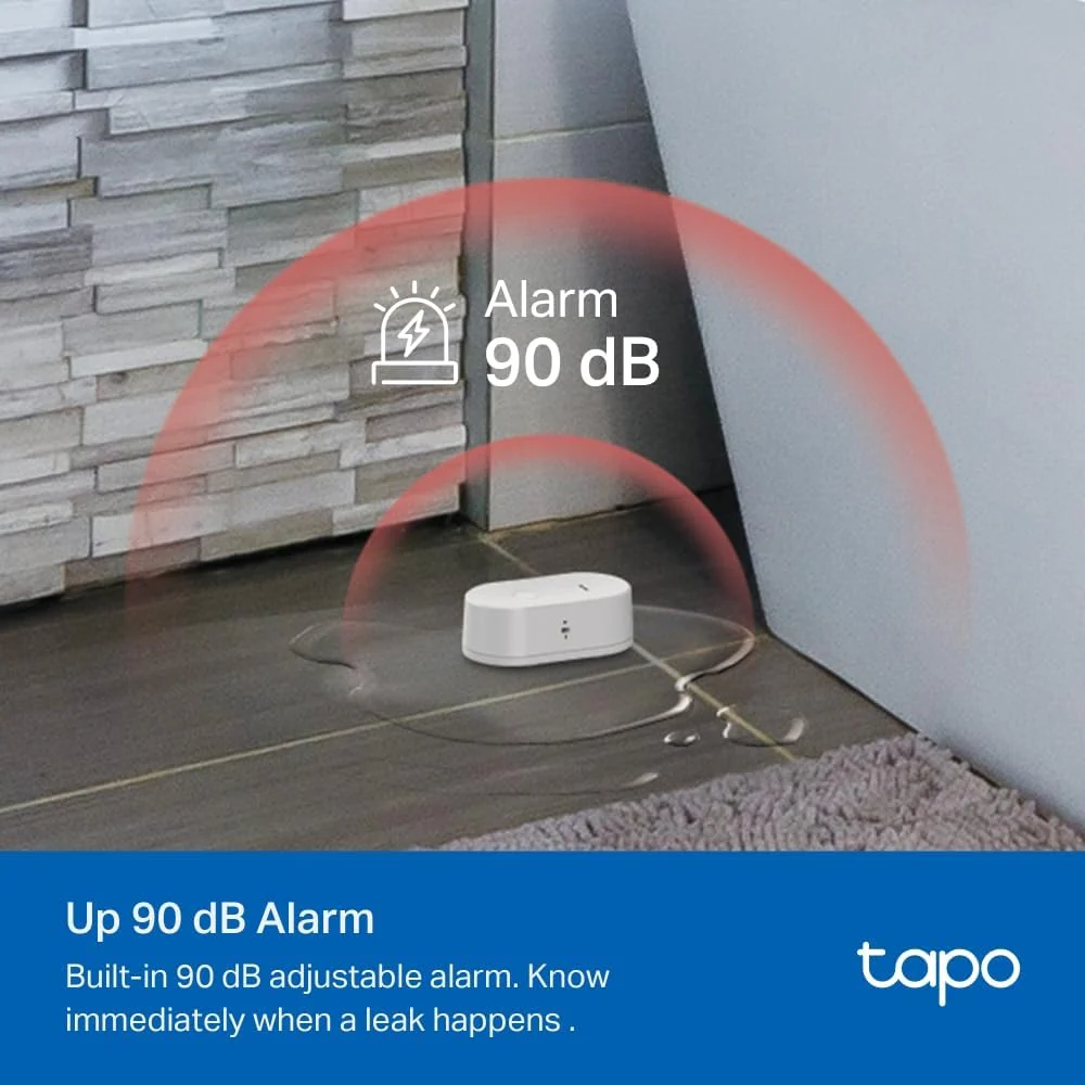 IP67 Smart Water Leak Sensor, Hub Required, Tapo T300 3-Pack - Image 7