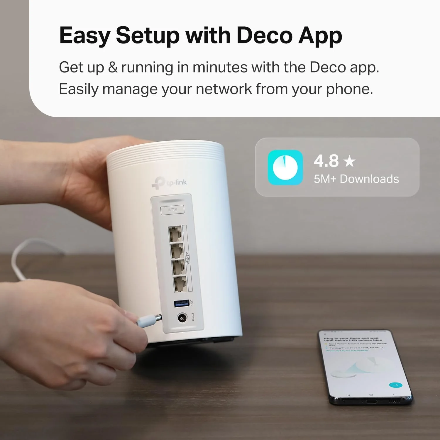 Deco 7 Pro BE10000 Tri-Band Wi-Fi 7 Mesh System, Deco BE63 2-Pack - Image 7