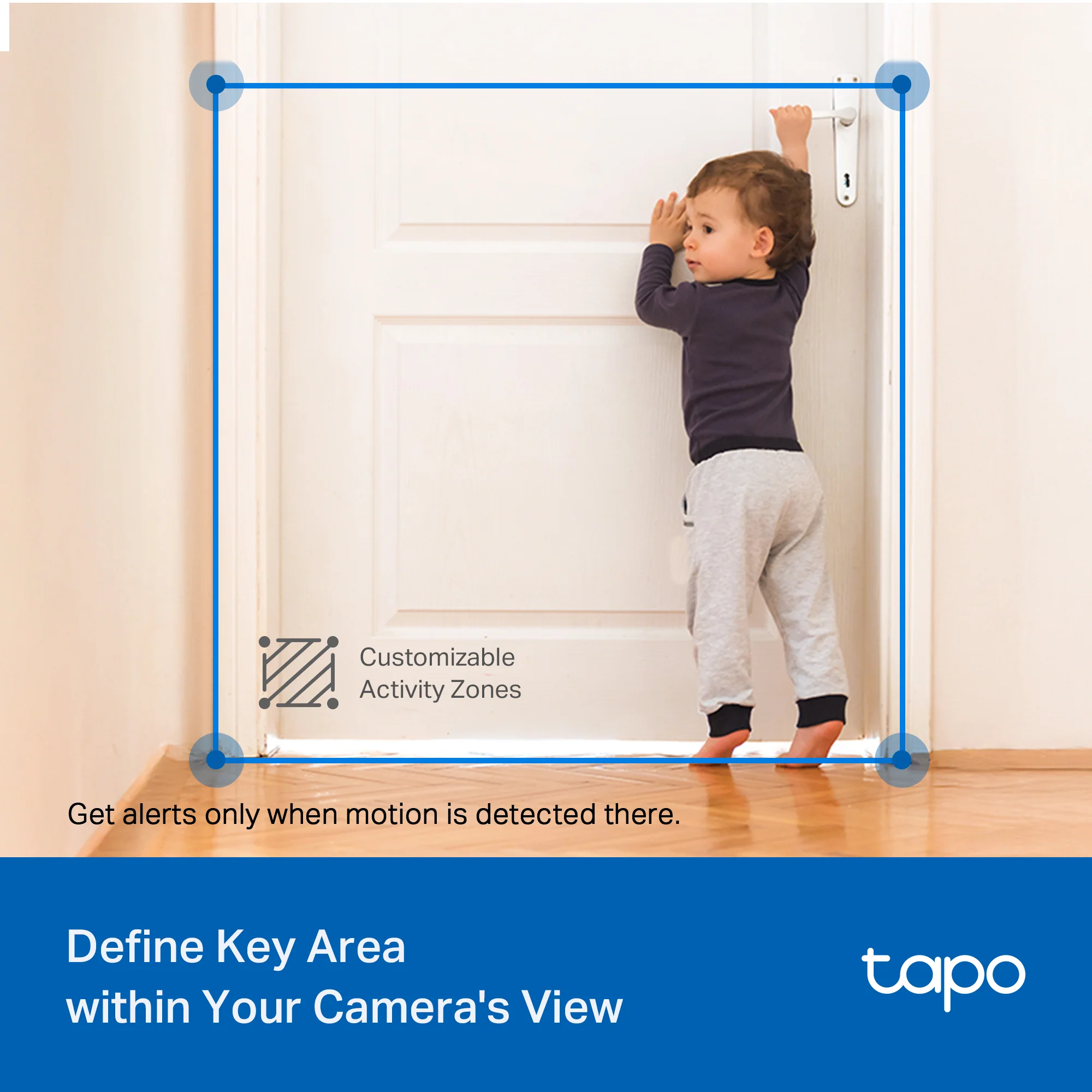 2K Pan/Tilt Indoor/Outdoor Security Camera, Tapo C216 HybridCam 360 - Image 5