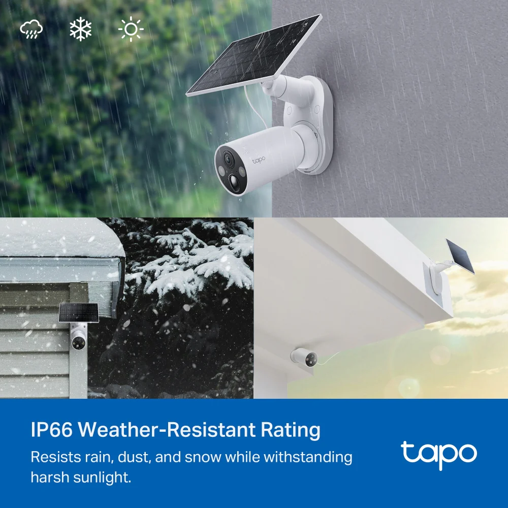 MagCam 2K Solar QHD Outdoor Security Camera, Tapo C425 Kit V2 2-Pack - Image 9