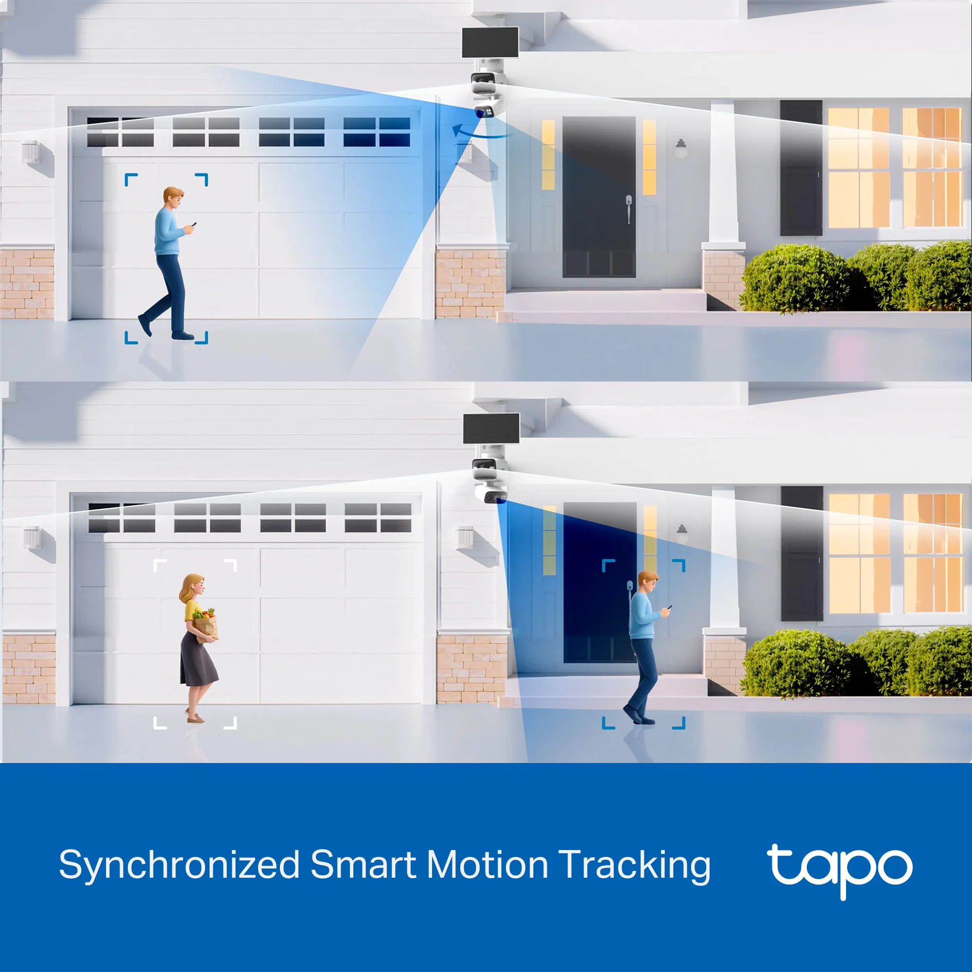 Tapo C645D Kit 2K Dual-Lens Solar Pan/Tilt Security Camera, 2-Pack - Image 12