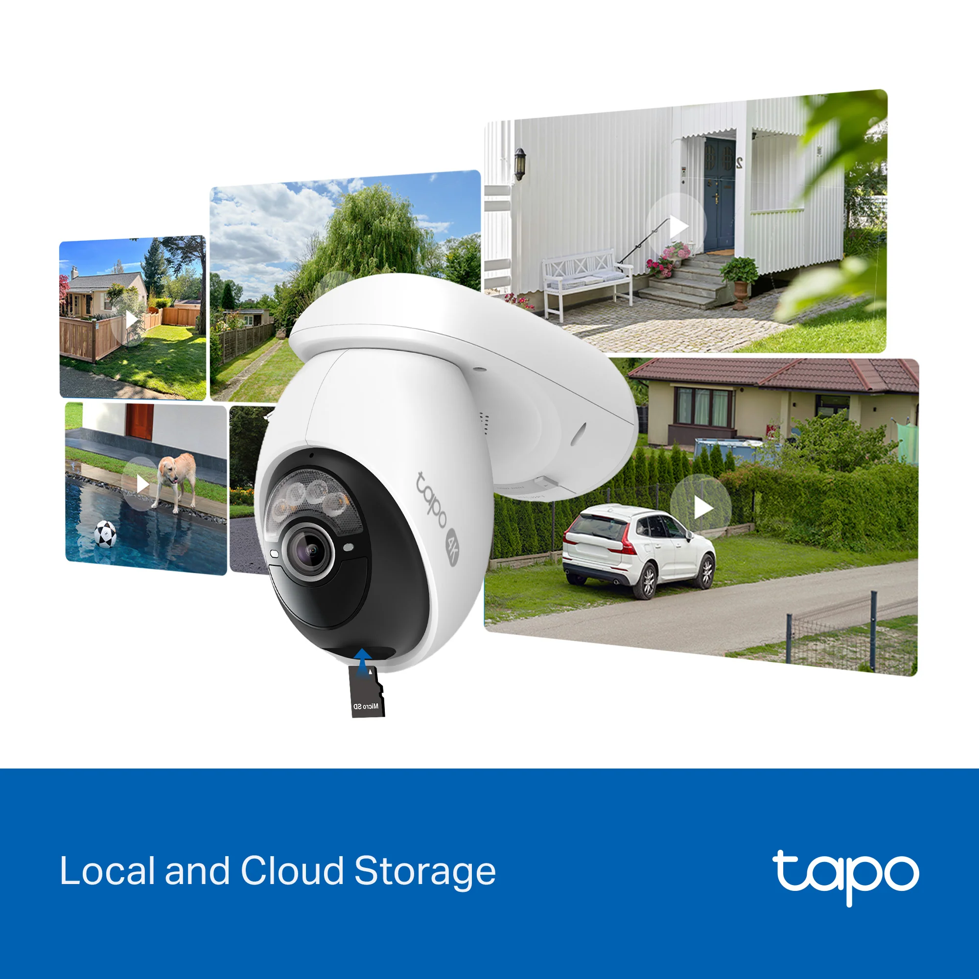 Tapo C660 Kit 4K Solar Outdoor Pan/Tilt Security Camera, VistaCam 360 3-Pack - Image 7