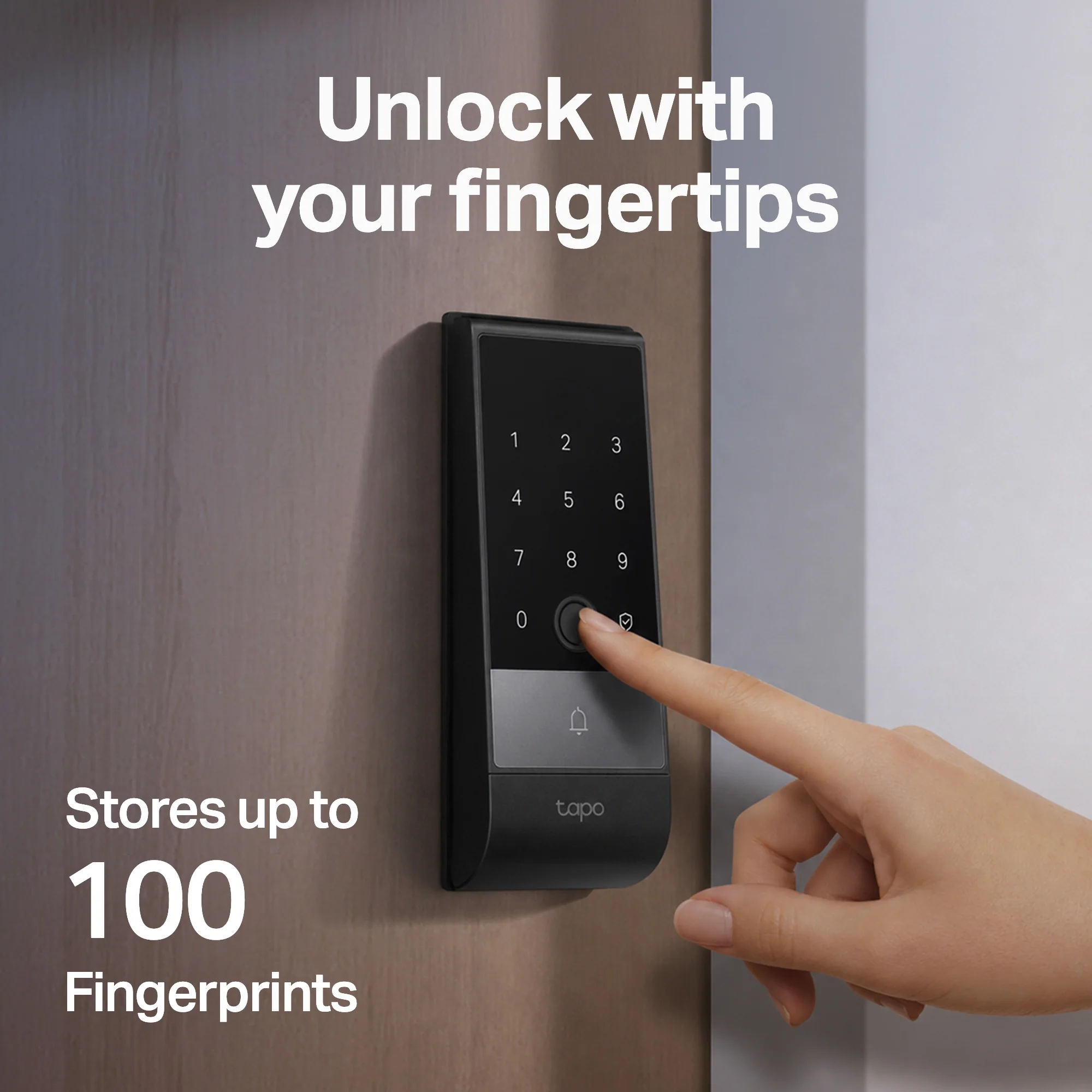 Front Door Security Pro – 2K Video Doorbell Camera + Palm/Fingerprint Smart Door Lock - Image 11