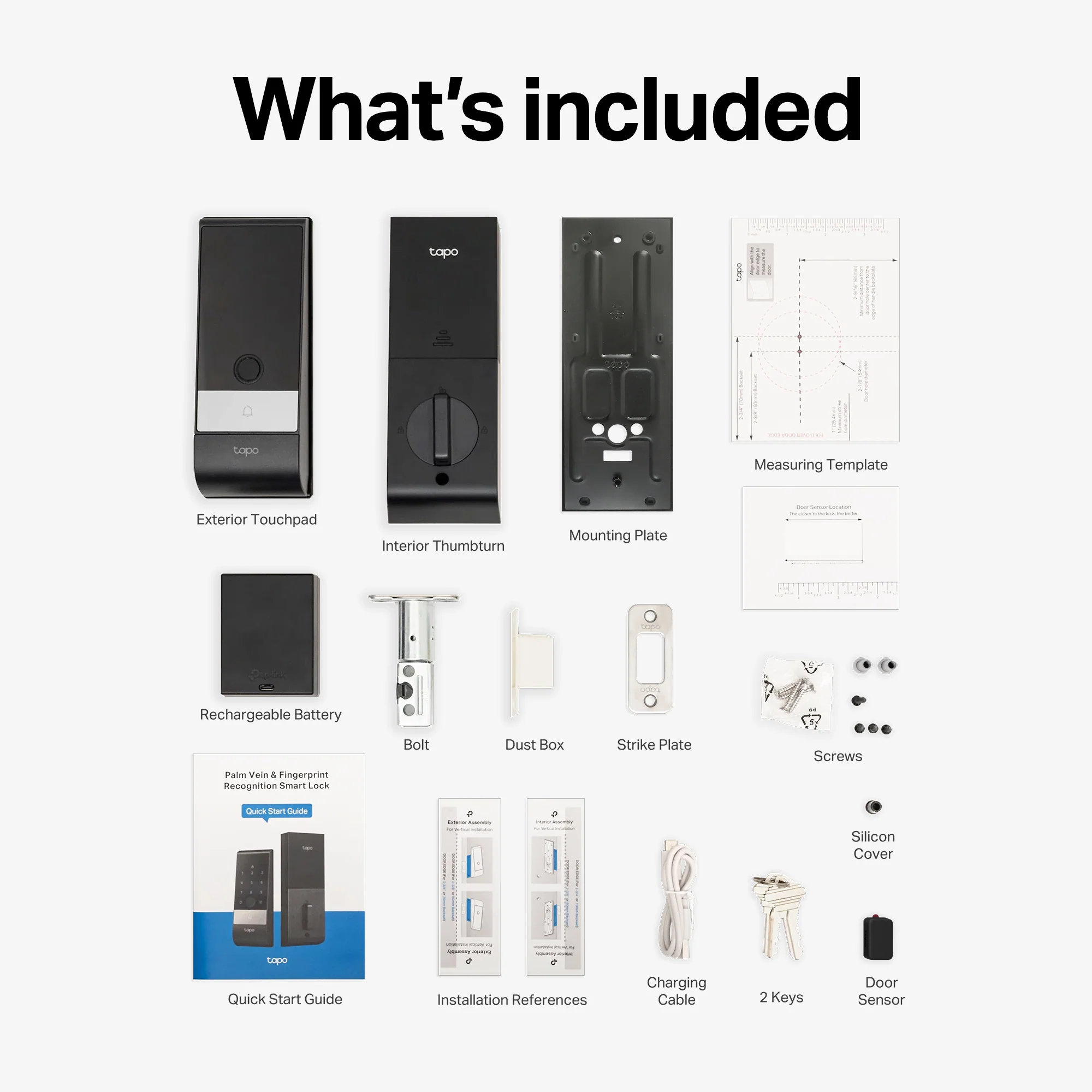Front Door Security Pro – 2K Video Doorbell Camera + Palm/Fingerprint Smart Door Lock - Image 16