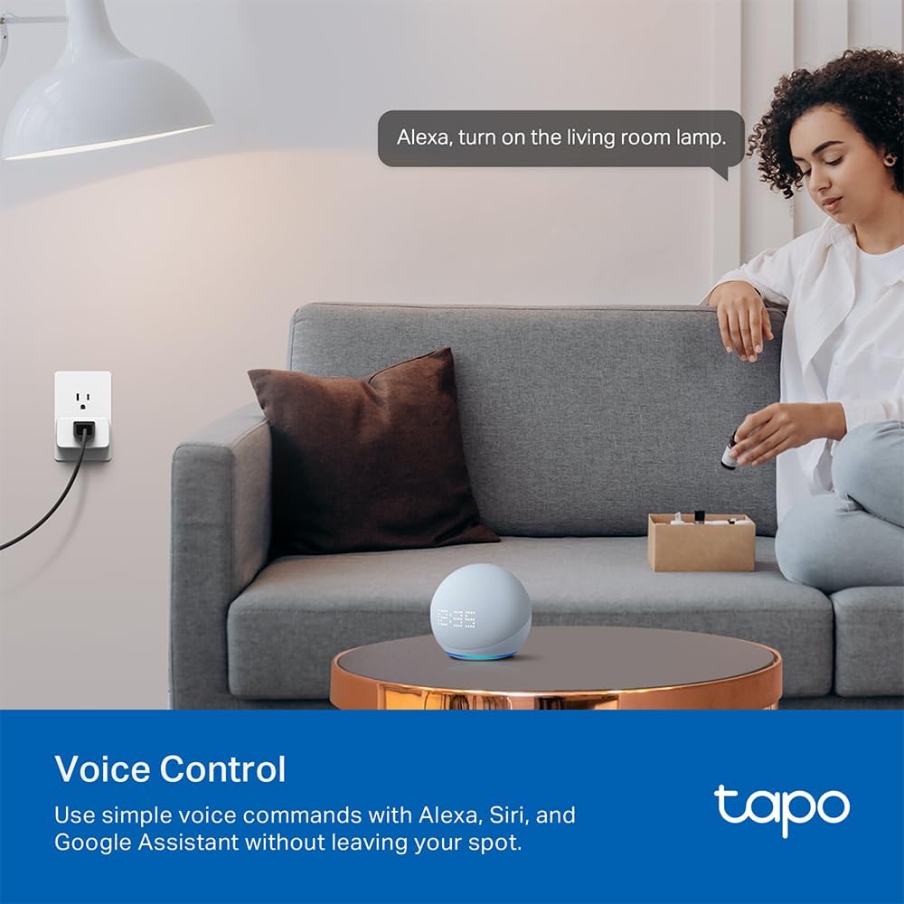 Matter-Certified Energy Monitoring Smart Plug Mini, Tapo P110M(2-Pack) - Image 8