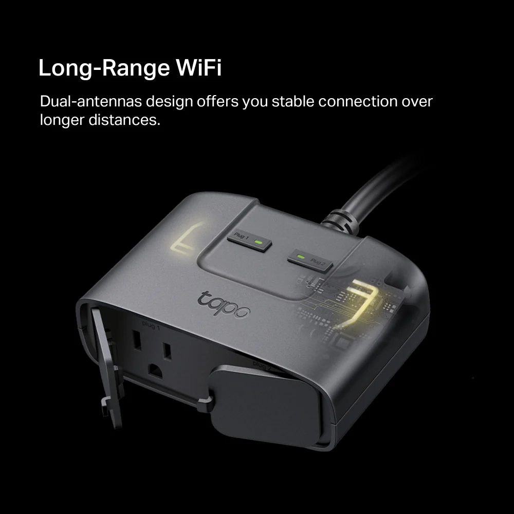 Matter-Certified IP65 Smart Outdoor Plug, Tapo P400M - Image 5