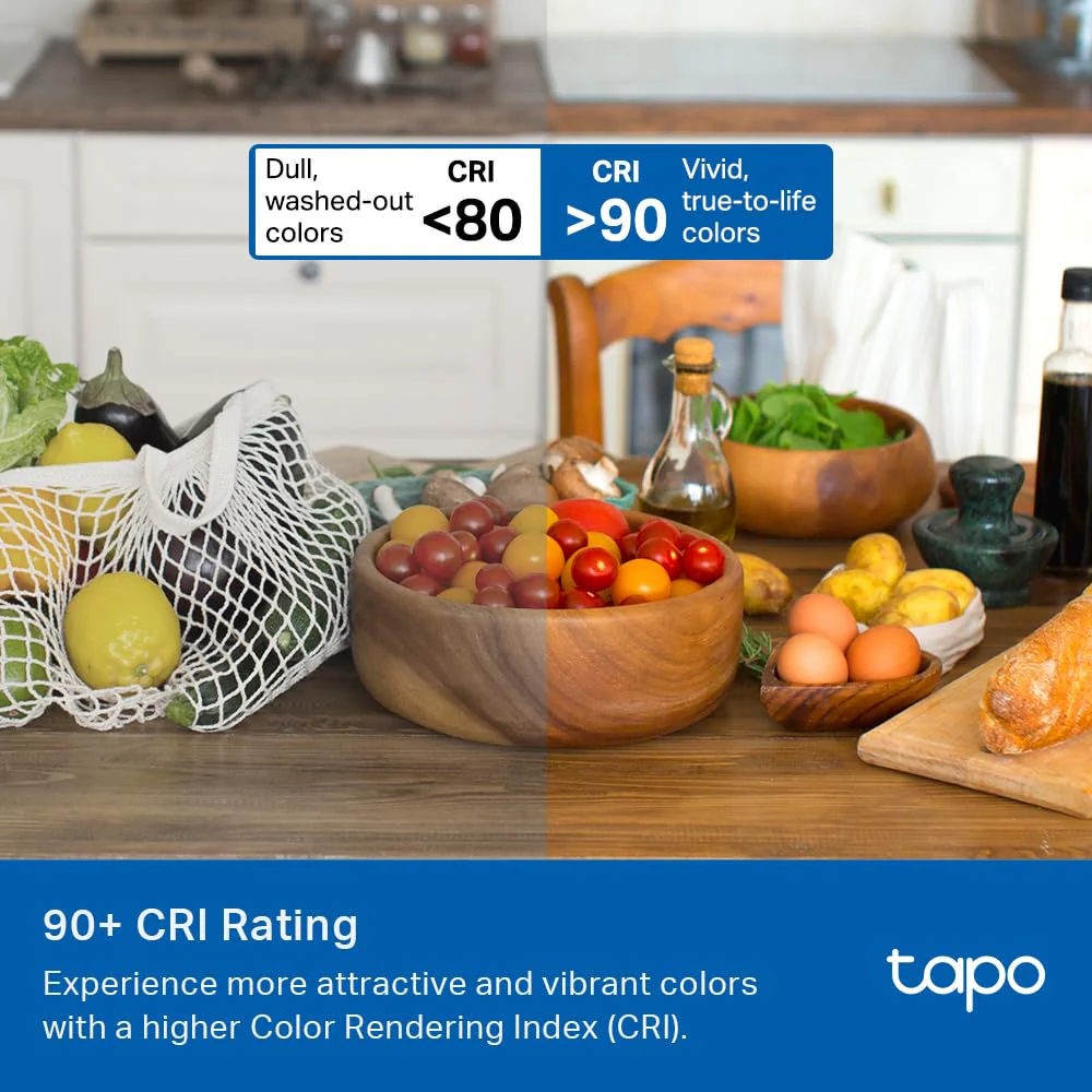 Matter-Certified Dimmable RGBW Smart Light Bulb, Tapo L535E - Image 6