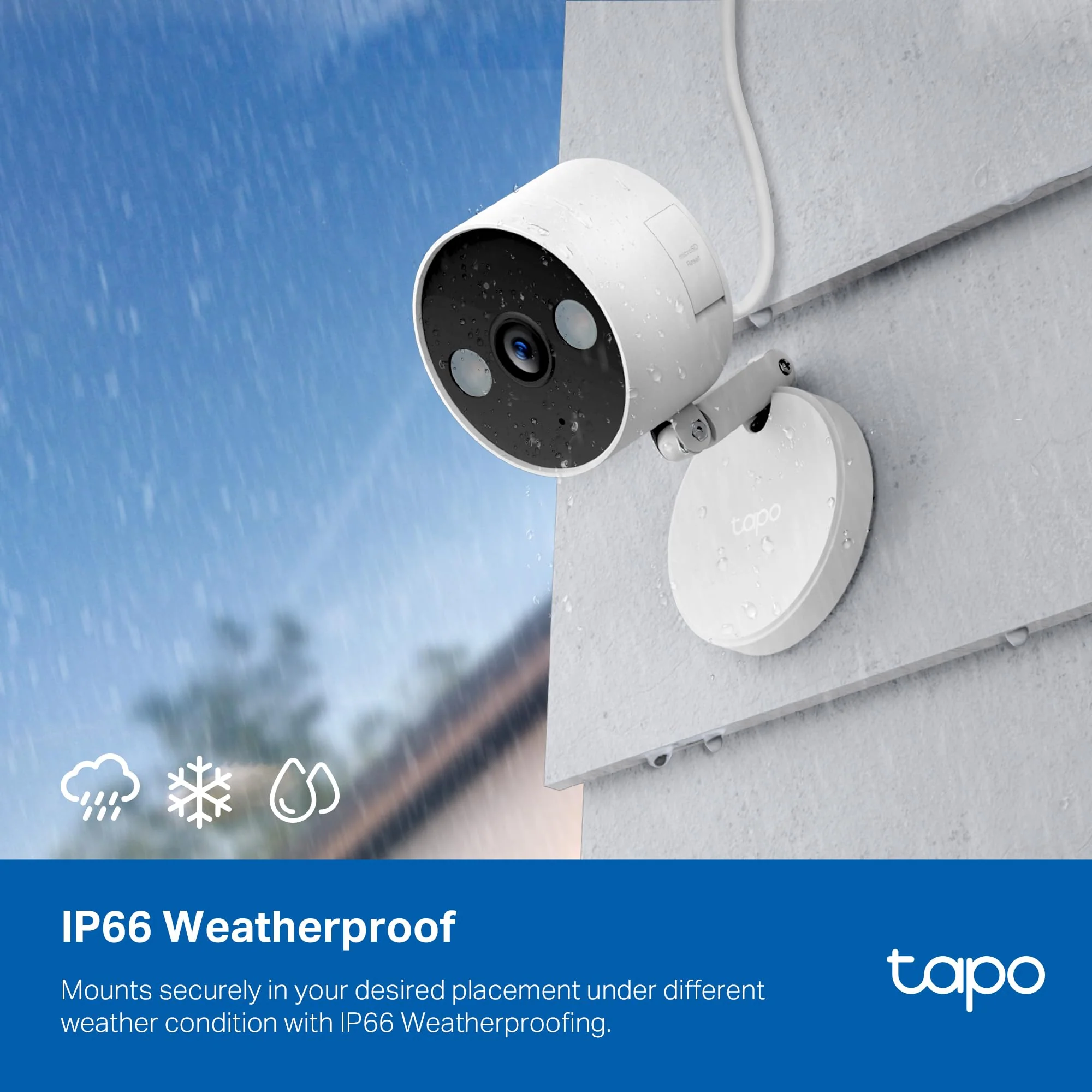 2K QHD Indoor/Outdoor Security Camera, Tapo C120 - Image 3
