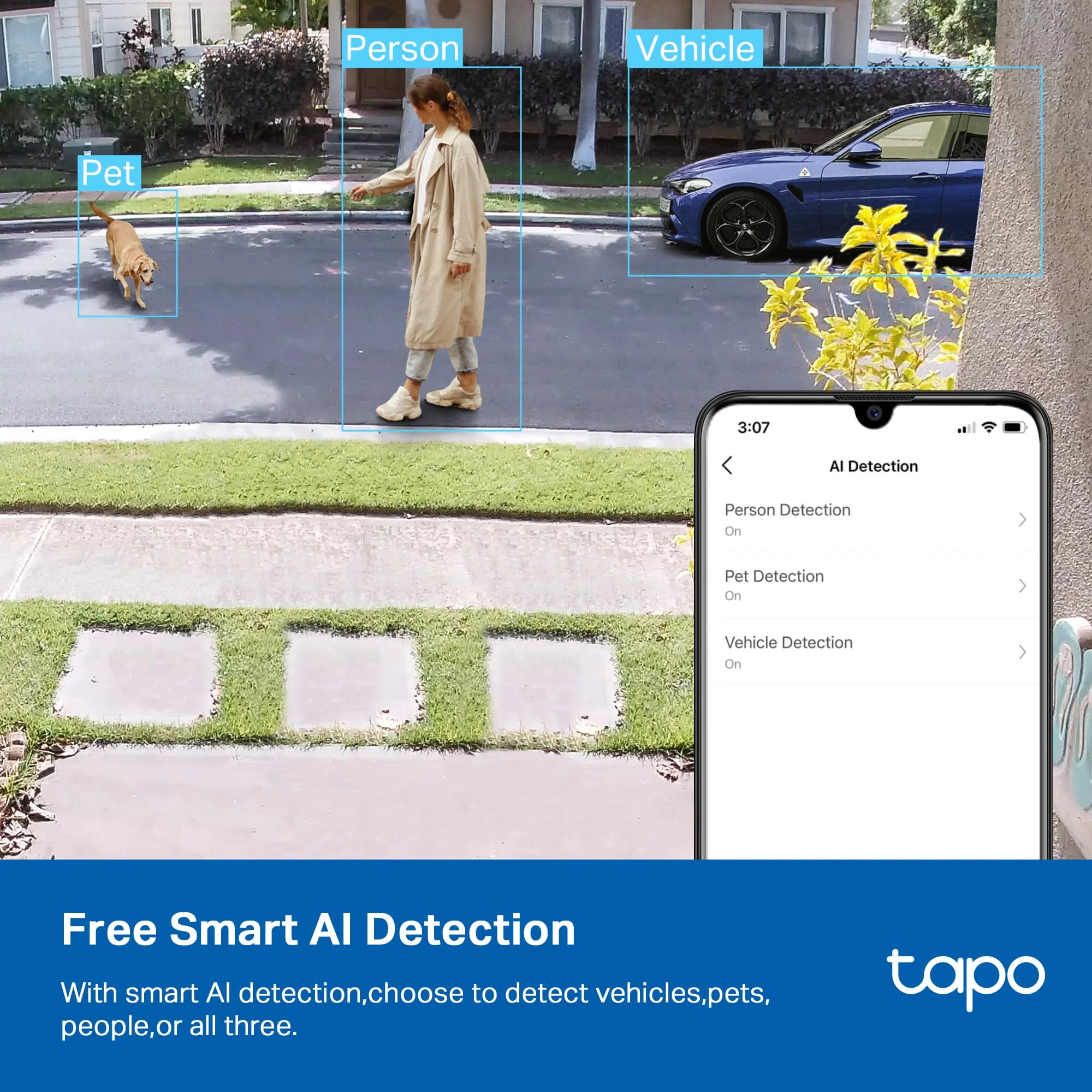 2K QHD Indoor/Outdoor Security Camera, Tapo C120 - Image 7